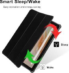 Leather Case Cover for Amazon Fire HD 10 2023, 13th Generation - Photo 3