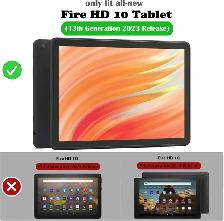 Leather Case Cover for Amazon Fire HD 10 2023, 13th Generation - Photo 4