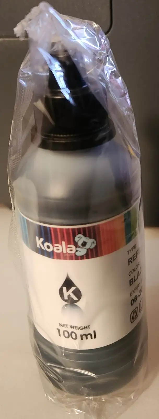 Printer Ink Refill - Koala Black Refill Dye - Photo 3