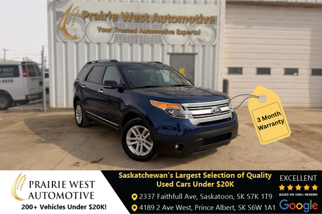 2012 Ford Explorer XLT 4WD - 7 Passenger