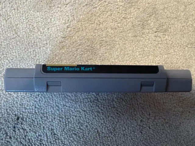 Super Nintendo Super Mario Kart – SNES Cartridge Only - Photo 2