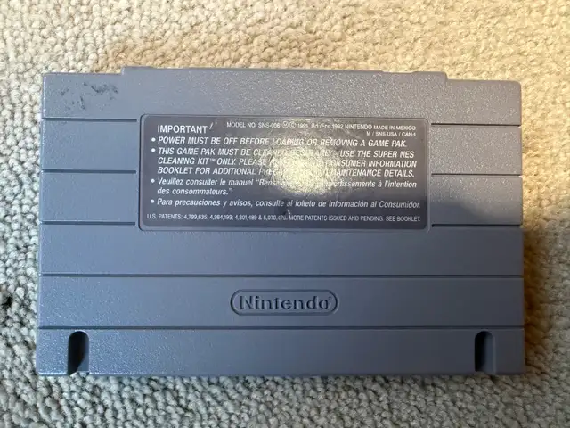 Super Nintendo Super Mario Kart – SNES Cartridge Only - Photo 3