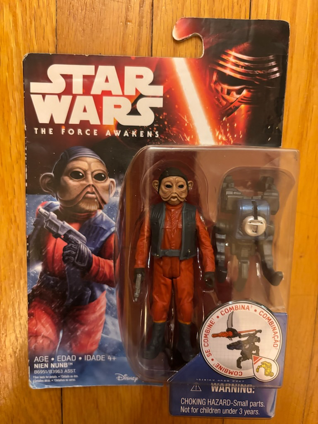 JOUET STAR WARS (FIGURINE NIEN NUMB) NEUF!