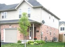 kitchener end unit townhouse for rent