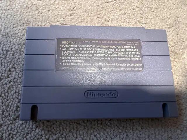 Super Nintendo Super Mario Kart – SNES Cartridge Only - Photo 2