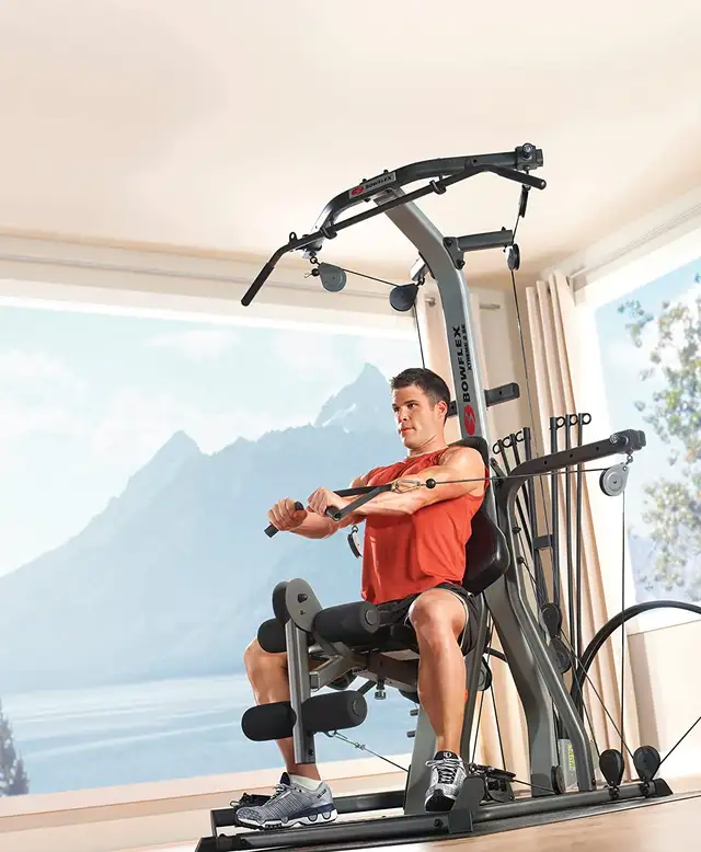 BowFleX Xtreme 2 Se with Ab Harness gym weights exercise - Photo 4