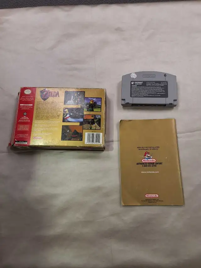 The Legend Of Zelda Ocarina of Time N64 (In Box) - Photo 2