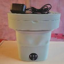 Collapsible Mini Washing Machine with Power Adapter