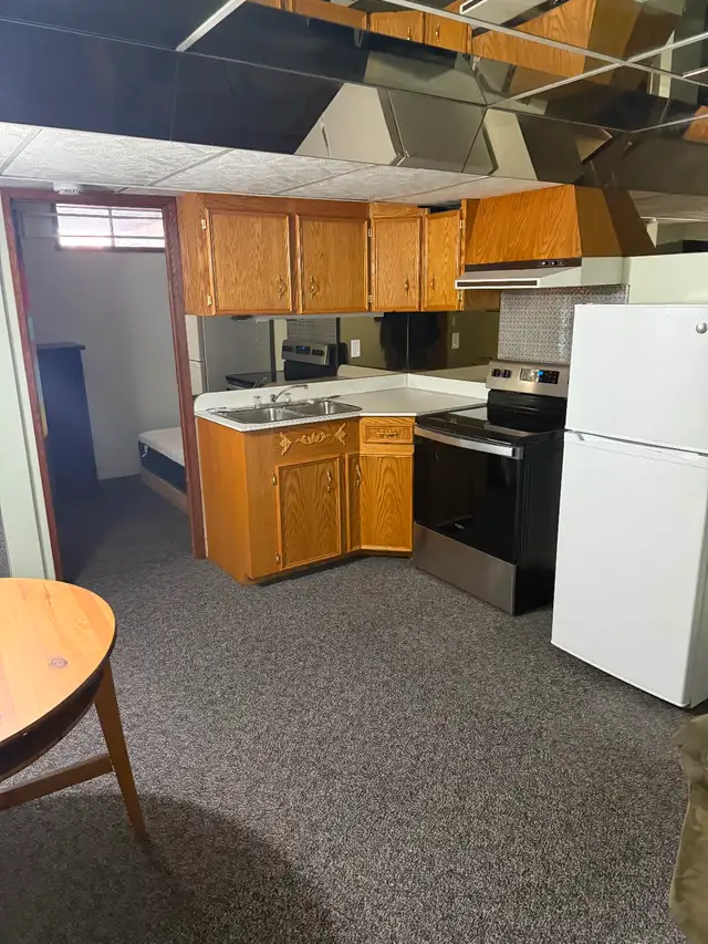 Basement apartment suite.