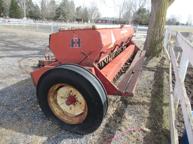 Seed Drill with Grass Box