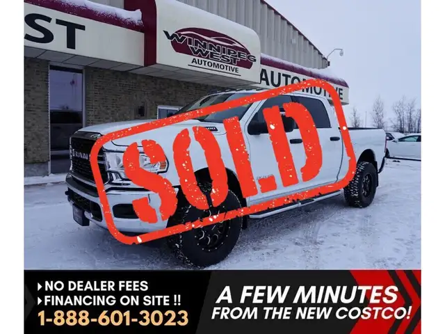 2023 Dodge Ram 2500 BIG HORN, LOADED BUCKETS AND CONSOLE CLEAN T