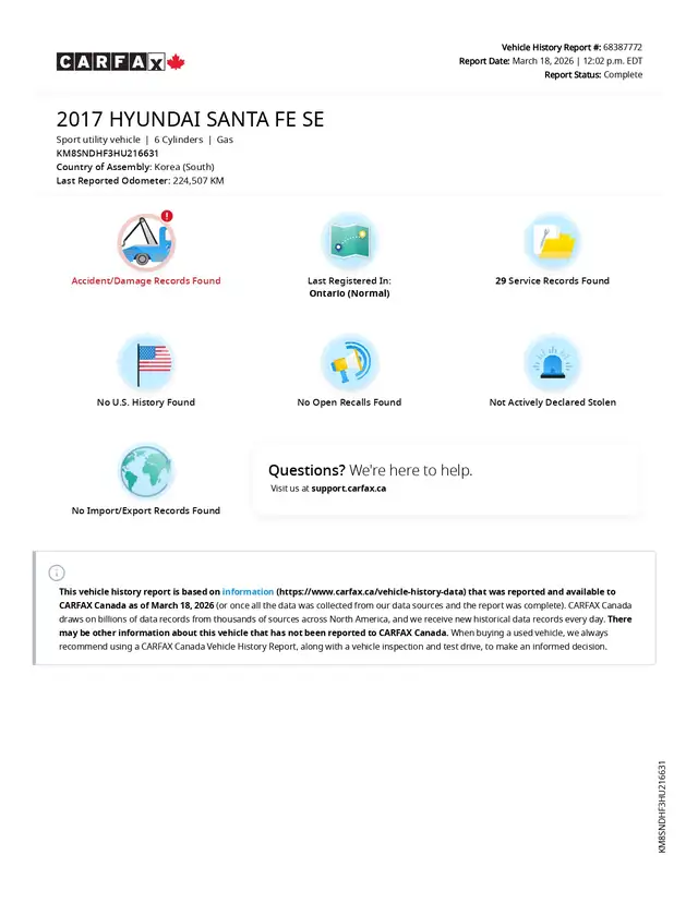 2017 Hyundai Santa Fe XL Luxury AWD, 3.3l 6cyl, 6 seats, extra s - Photo 4