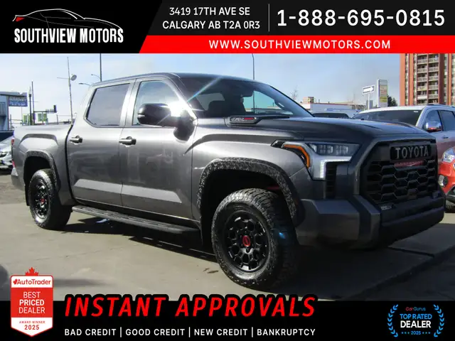 2025 Toyota Tundra 4x4 Crewmax TRD PRO Limited Hybrid LEATHER /