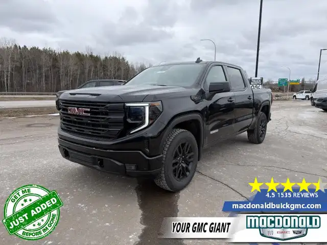 2026 GMC Sierra 1500 Elevation - $572 B/W