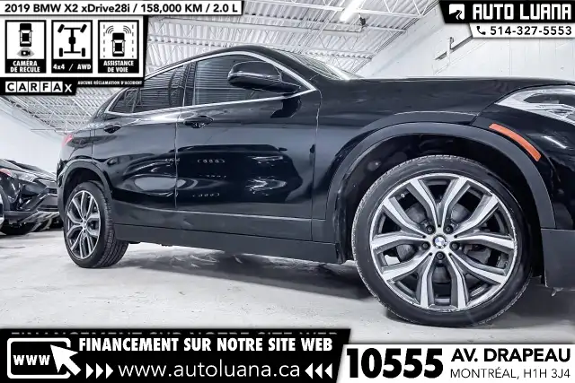 2019 BMW X2 xDrive28i AWD/CARPLAY/CAMERA/NAVI/LANE ASSIST/MAGS - Photo 2