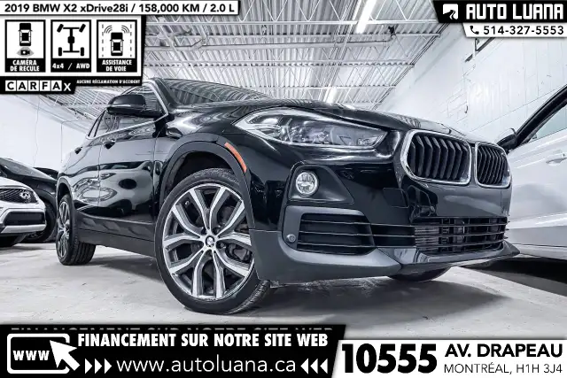 2019 BMW X2 xDrive28i AWD/CARPLAY/CAMERA/NAVI/LANE ASSIST/MAGS - Photo 3