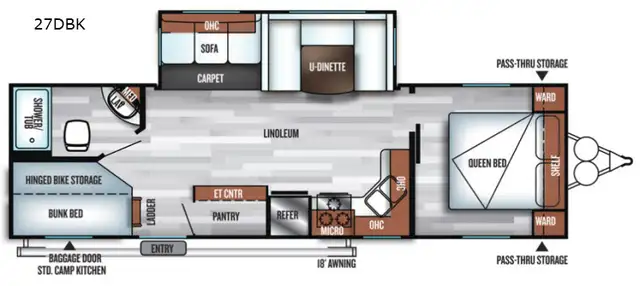2018 Forest River RV Salem 27DBK - Photo 2