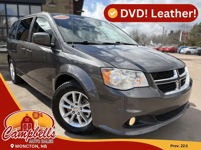 2018 Dodge Grand Caravan CVP/SXT DVD! Leather! Power Sliding...