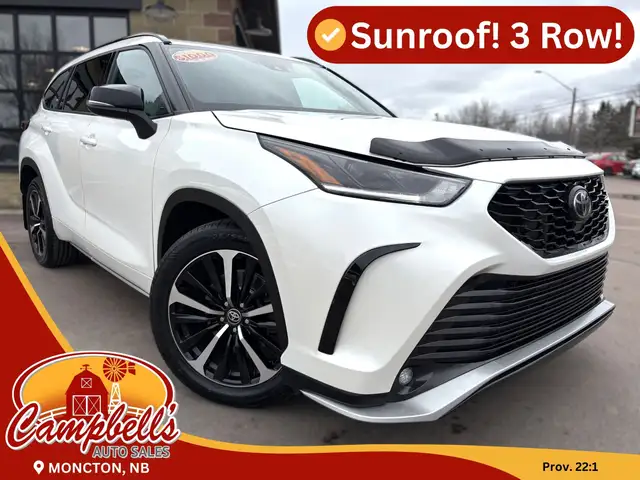 2021 Toyota Highlander XSE Sunroof! 3 Row 7 Passenger!