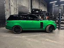 2020 Land Rover Range Rover HSE | Candy Green Vinyl Wrap | 360 - Photo 2