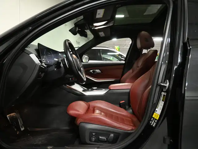 2024 BMW 3 Series 330i xDrive ///M Shadow HUD 360CAM Red Interio - Photo 25