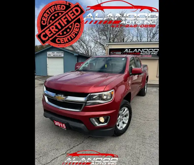 2015 Chevrolet Colorado LT 4x4 Crew Cab 6 ft. box (Certified)