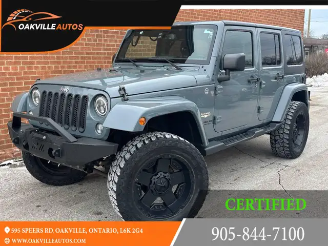 2015 Jeep WRANGLER UNLIMITED 4WD 4dr Sahara