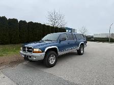 2004 DODGE DAKOTA QUAD CAB SLT 4WD AUTOMATIC A/C ALLOYS LOCAL BC