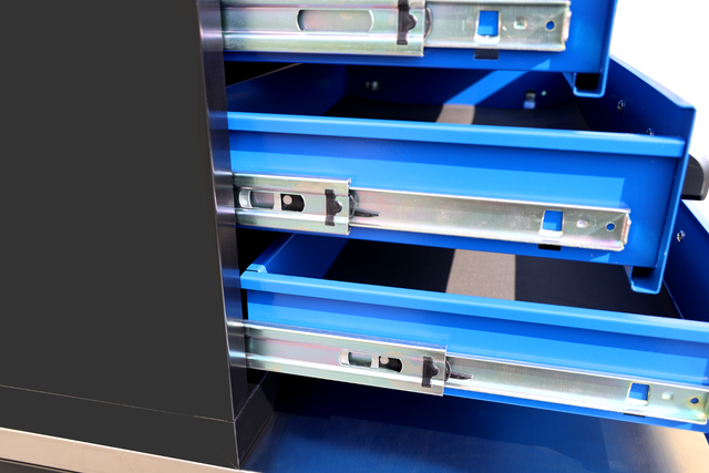 Heavy-Duty 7FT-28D Workbench Cabinet – Ideal for Workshop with 2