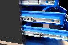 Heavy-Duty 7FT-28D Workbench Cabinet – Ideal for Workshop with 2