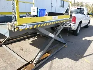 4000 LBS SCISSOR LIFT 220 VOLTS HYDRAULICS RAMPS/RAILS - Photo 4
