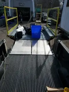 4000 LBS SCISSOR LIFT 220 VOLTS HYDRAULICS RAMPS/RAILS - Photo 8