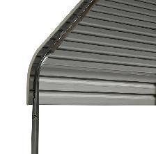 11ft x 19ft Steel Carport – Sturdy, Secure Shelter for Cars - Photo 3