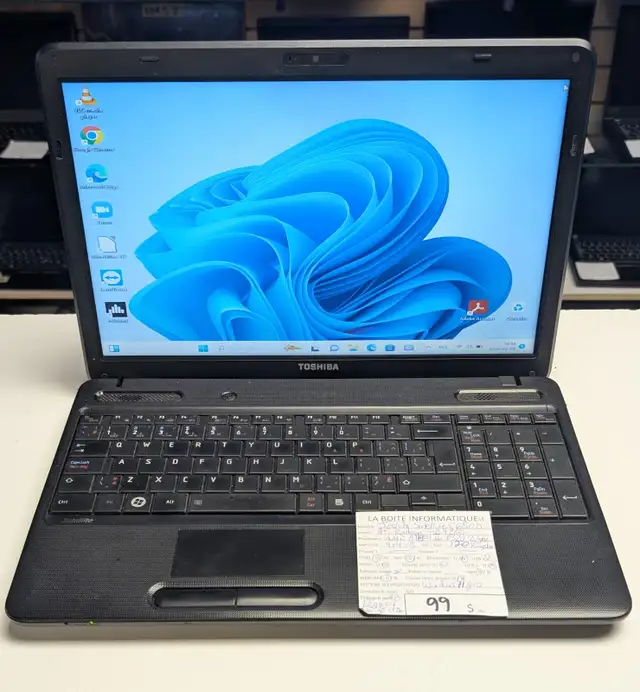 Toshiba Satellite C650D 8Go Ram SSD 120Go DVD Win11