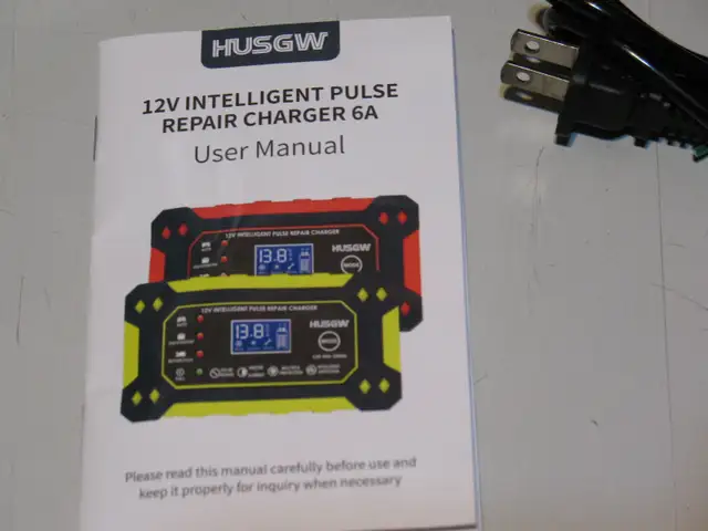 12 Volt Intelligent Pulse Repair Battery Charger, BRAND NEW - Photo 7