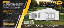 PVC Party Tent 20FT x 40FT – Extra-Large, Durable Shelter