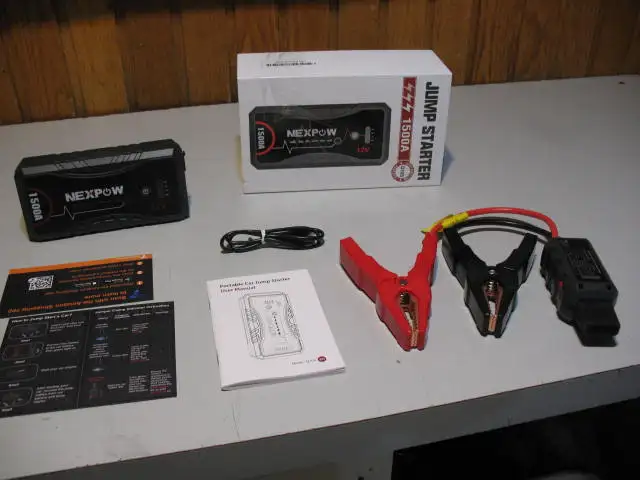 NEXPOW 1500A Car Jump Starter, BRAND NEW