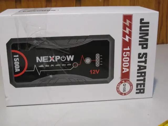 NEXPOW 1500A Car Jump Starter, BRAND NEW - Photo 2