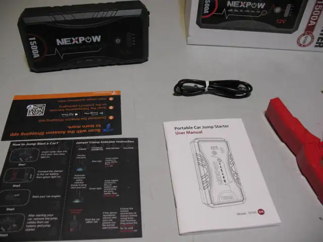 NEXPOW 1500A Car Jump Starter, BRAND NEW - Photo 6