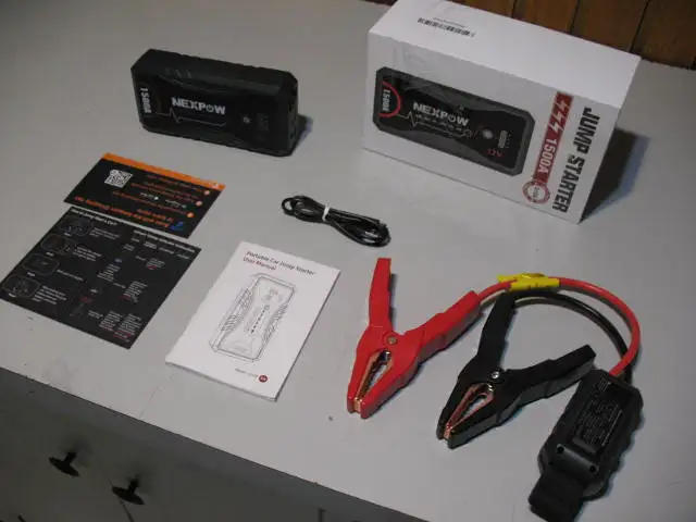 NEXPOW 1500A Car Jump Starter, BRAND NEW - Photo 7
