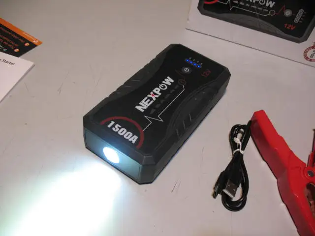 NEXPOW 1500A Car Jump Starter, BRAND NEW - Photo 8