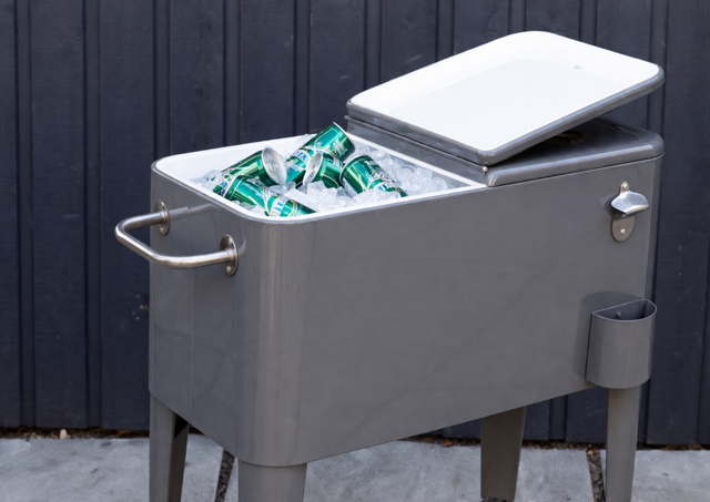 Rolling Cooler Cart – 60 Qt – Like New – Moving Sale - Photo 2