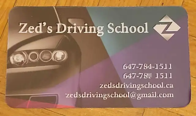 HAVE ANXIETY...!!?? CALL ZED'S DRIVING SCHOOL
