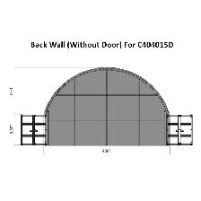 Front & Back Wall Kit for C404015D Container Shelter - Photo 3