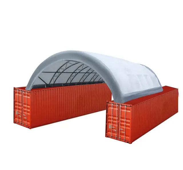 Double Truss Container Shelter 20’ x 20’ x 6.5’ – Durable - Photo 2