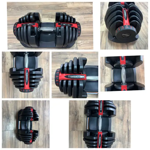 Adjustable Dumbbells 52.5LBS and 90LBS