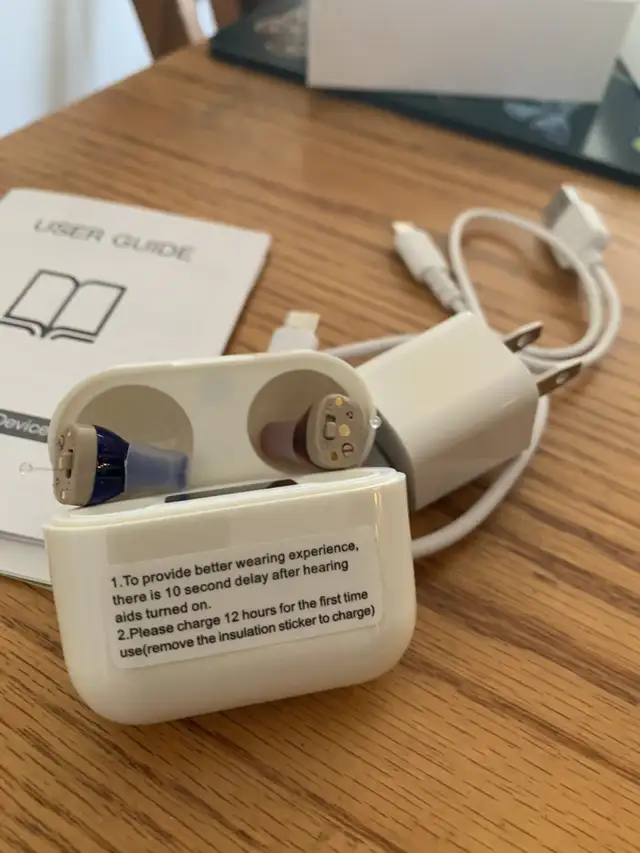 Prothèses auditives rechargeables