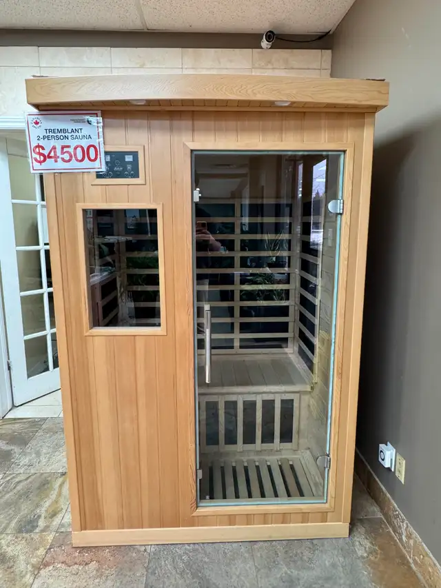 New 2-Person Infrared Sauna