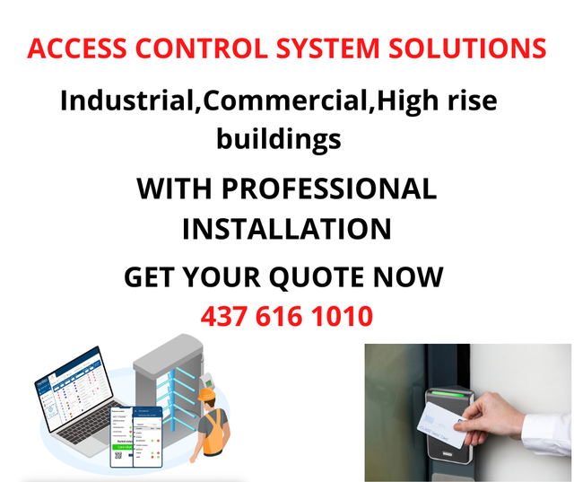 ACCESS CONTROL SYSTEM INSTALLATION