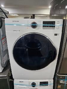 Apartment Size Samsung 24' White Stackable Washer & Dryer Set - Photo 5